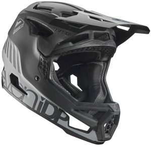 7idp Project 23 Glass Fibre Full Face Helmet  Black