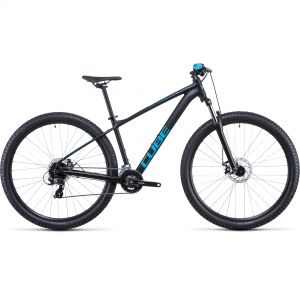 Cube Aim Hardtail Mountain Bike - 2022  Black/blue