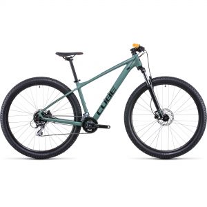 Cube Aim Pro Hardtail Mountain Bike - 2022  Green/orange