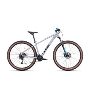 Cube Aim Sl Hardtail Mountain Bike - 2022  Blue/grey/red