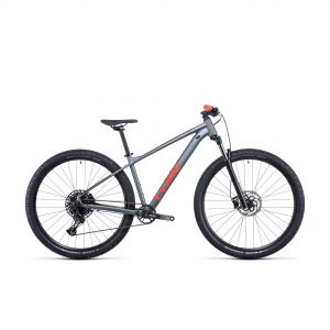 Cube Analog Hardtail Mountain Bike - 2022  Grey/red