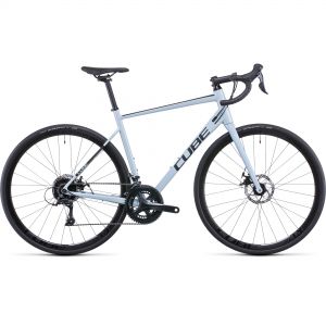Cube Attain Pro Road Bike - 2022  Black/grey