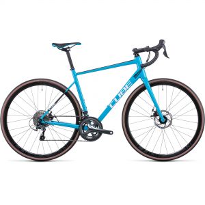 Cube Attain Race Road Bike - 2022  Black/blue