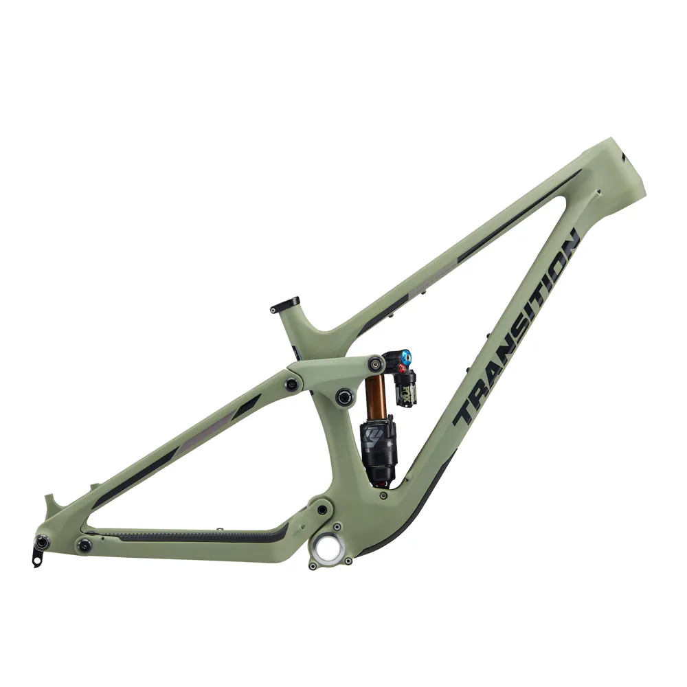 Transition Sentinel Carbon Mountain Bike Frame Set 2023 Misty Green