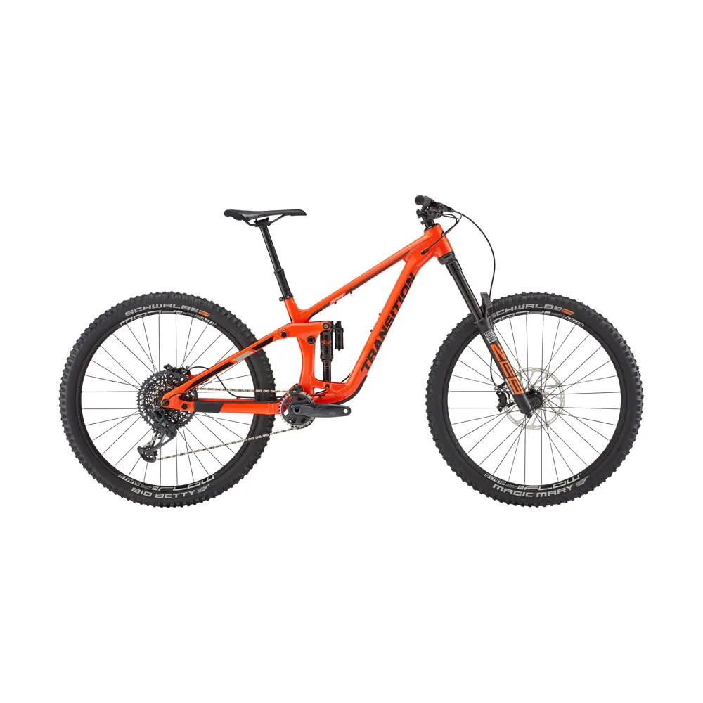 Transition Spire Gx Trp Alloy Mountain Bike 2022 Factory Orange