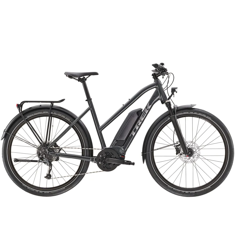 Trek Allant+ 5 Stagger Electric Hybrid Bike 2021 Soild Charcoal