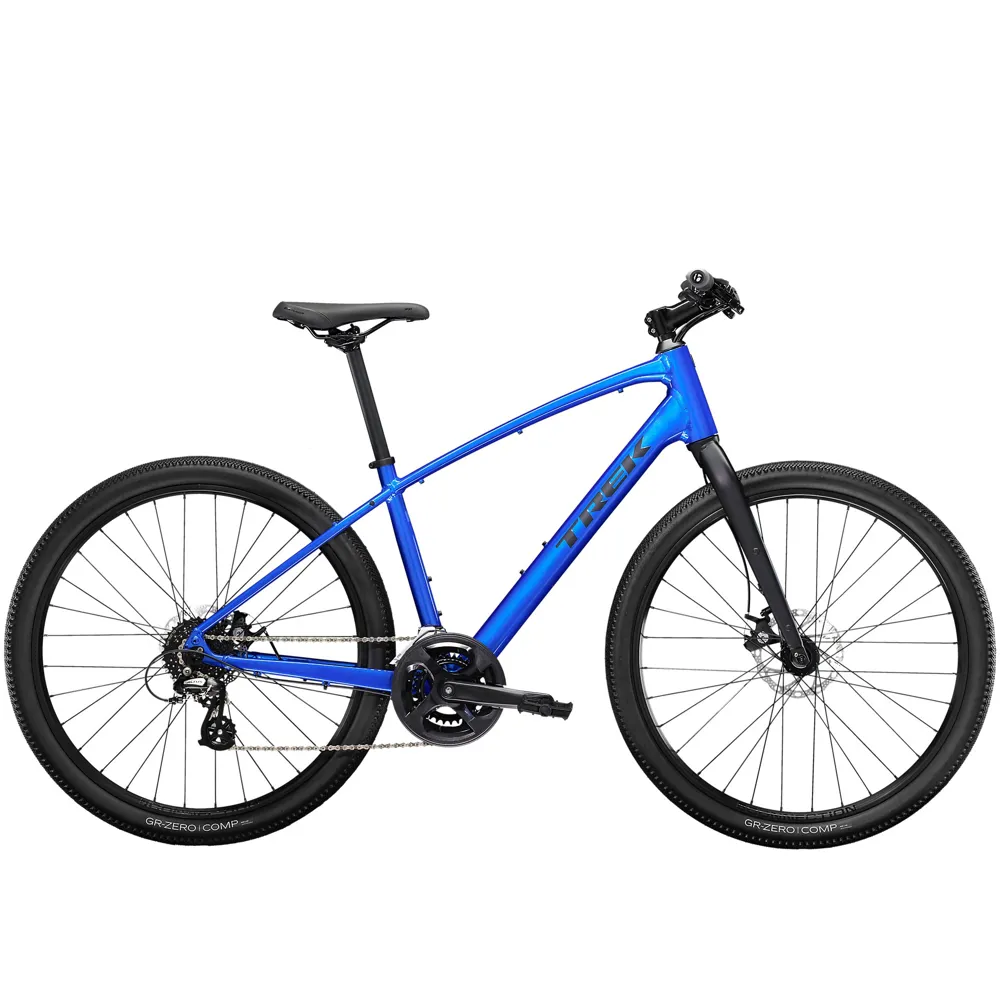 Trek Dual Sport 1 Hybrid Bike 2023 Alpine Blue