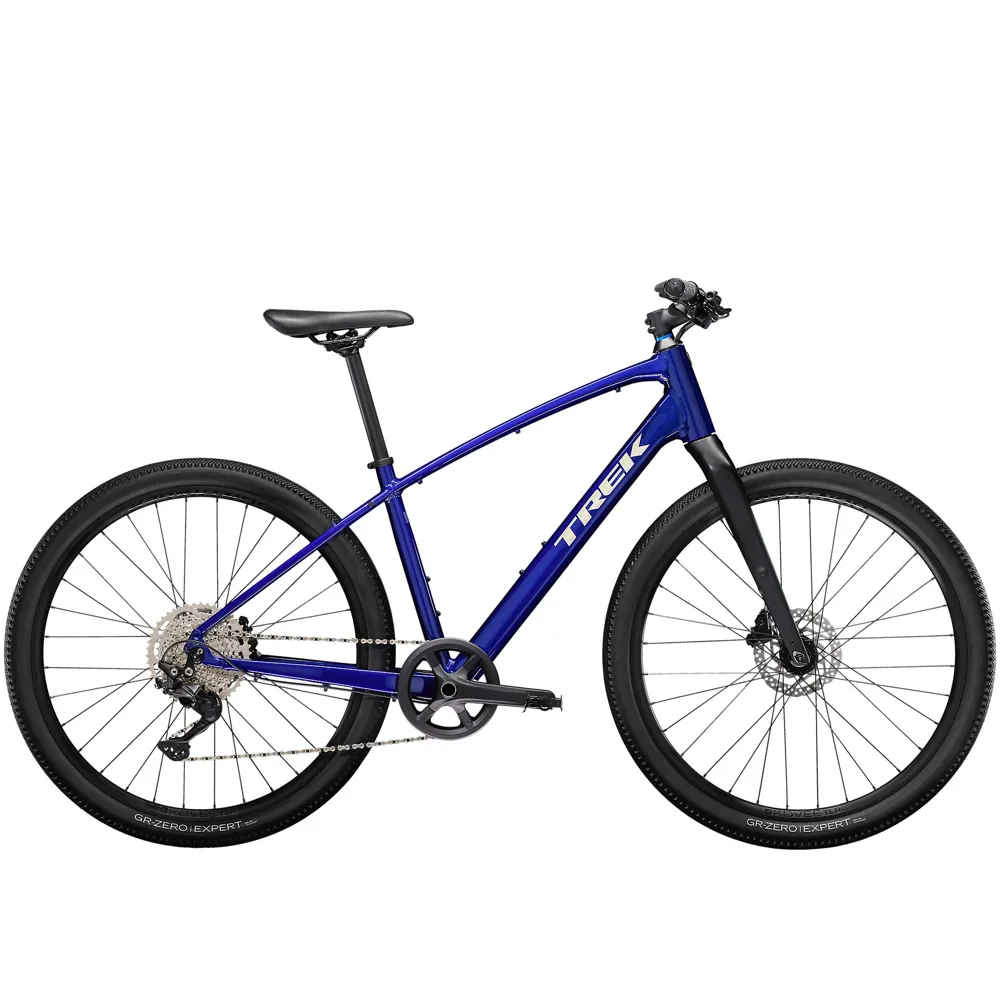 Trek Dual Sport 3 Hybrid Bike 2023 Hex Blue