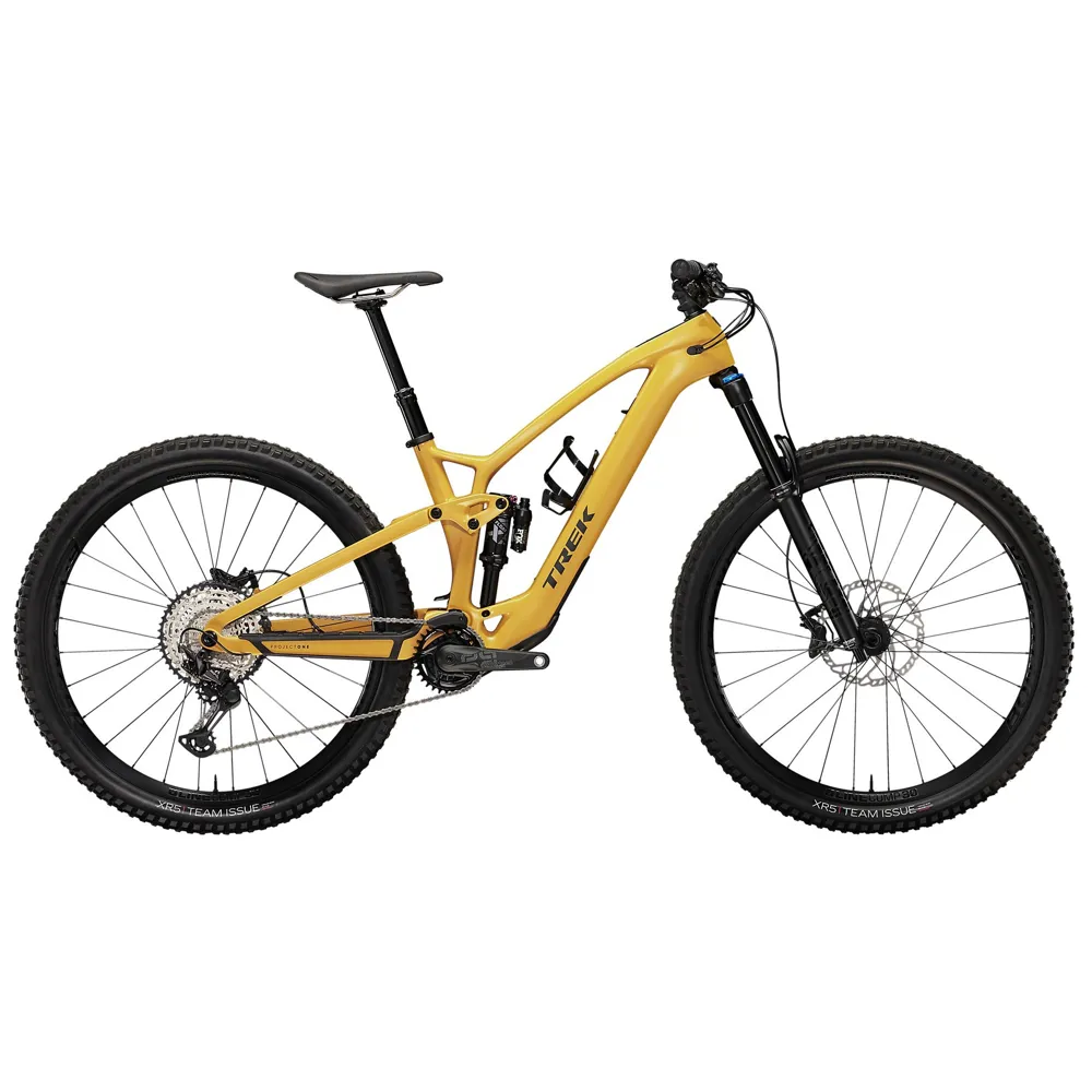 Trek Fuel Exe 9.7 Slx/xt Electric Mountain Bike 2023 Satin Baja Yellow