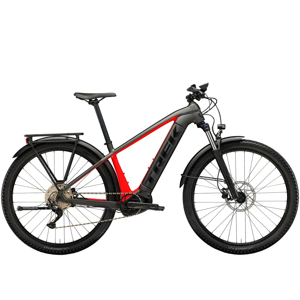 Trek Powerfly Sport 4 Equipped Electric Bike 2023 Matte Black/gloss Red
