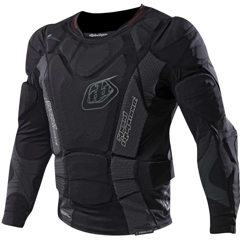 Troy Lee Designs 7855 Upper Protective Ls Shirt Black