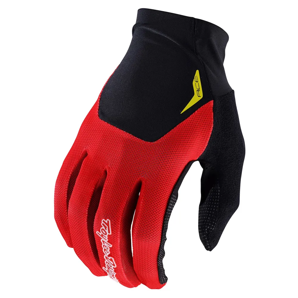 Troy Lee Designs Ace Mtb Gloves Mono Red
