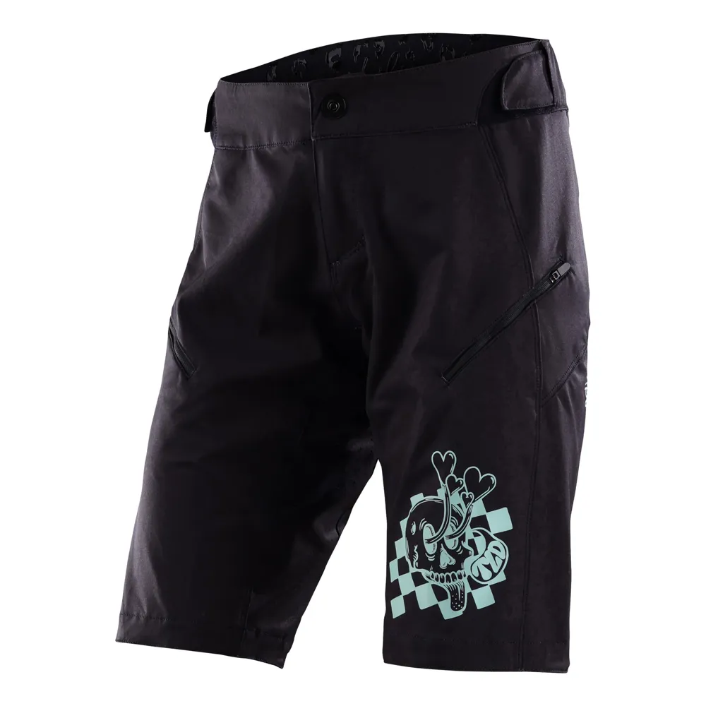 Troy Lee Designs Lilium Womens Mtb Shorts With Liner Micayla Gatto Black