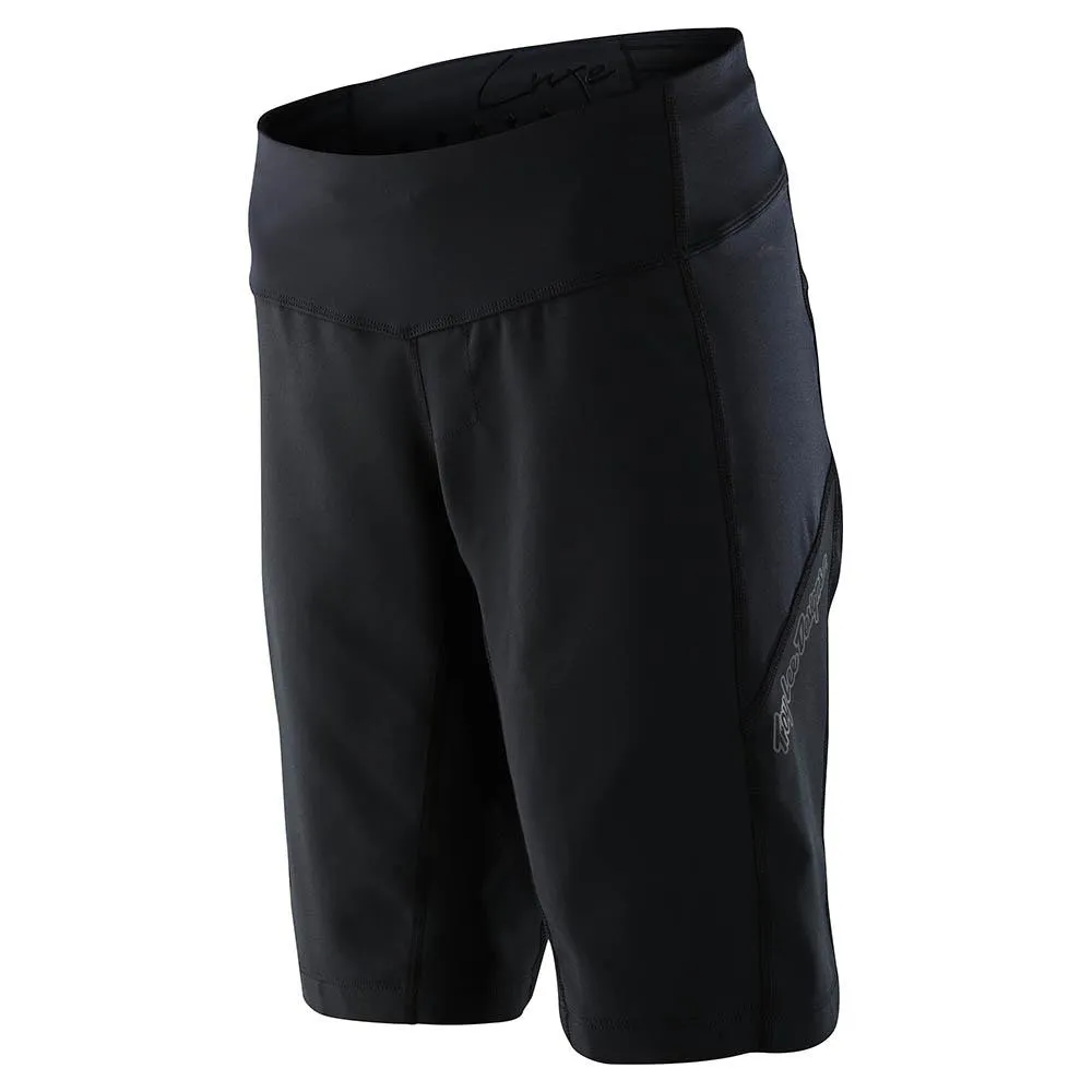 Troy Lee Designs Luxe Womens Mtb Shorts Without Liner Black