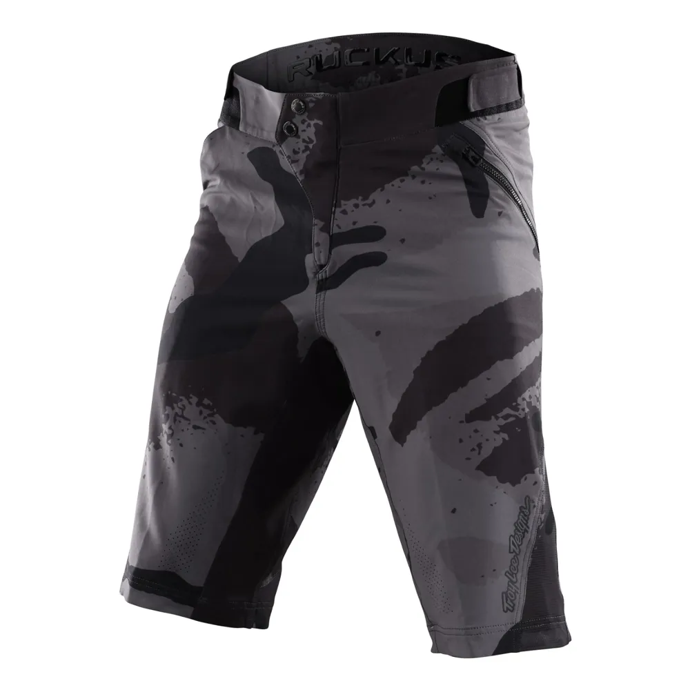 Troy Lee Designs Ruckus Mtb Shorts With Liner Brit Camo Black