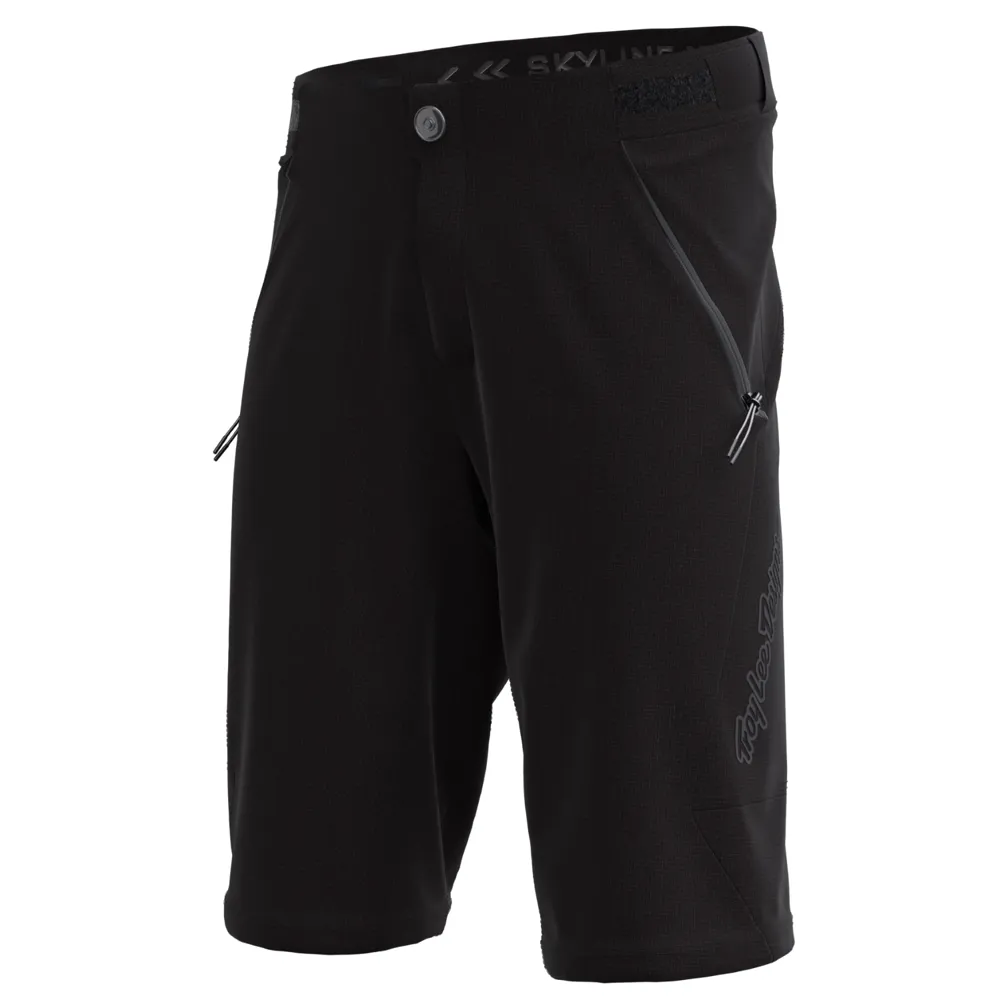 Troy Lee Designs Skyline Youth Mtb Shorts Without Liner Mono Black