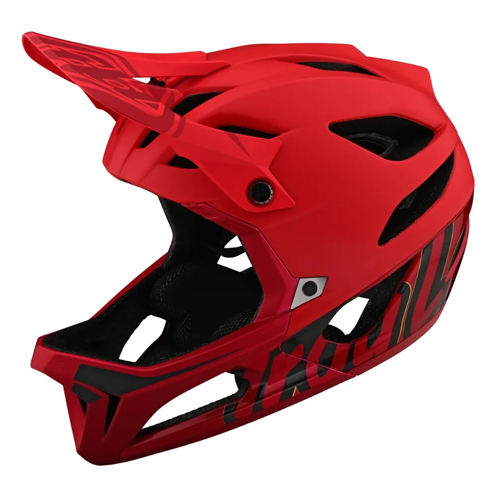 Troy Lee Designs Stage Mips Full Face Helmet Signature Red