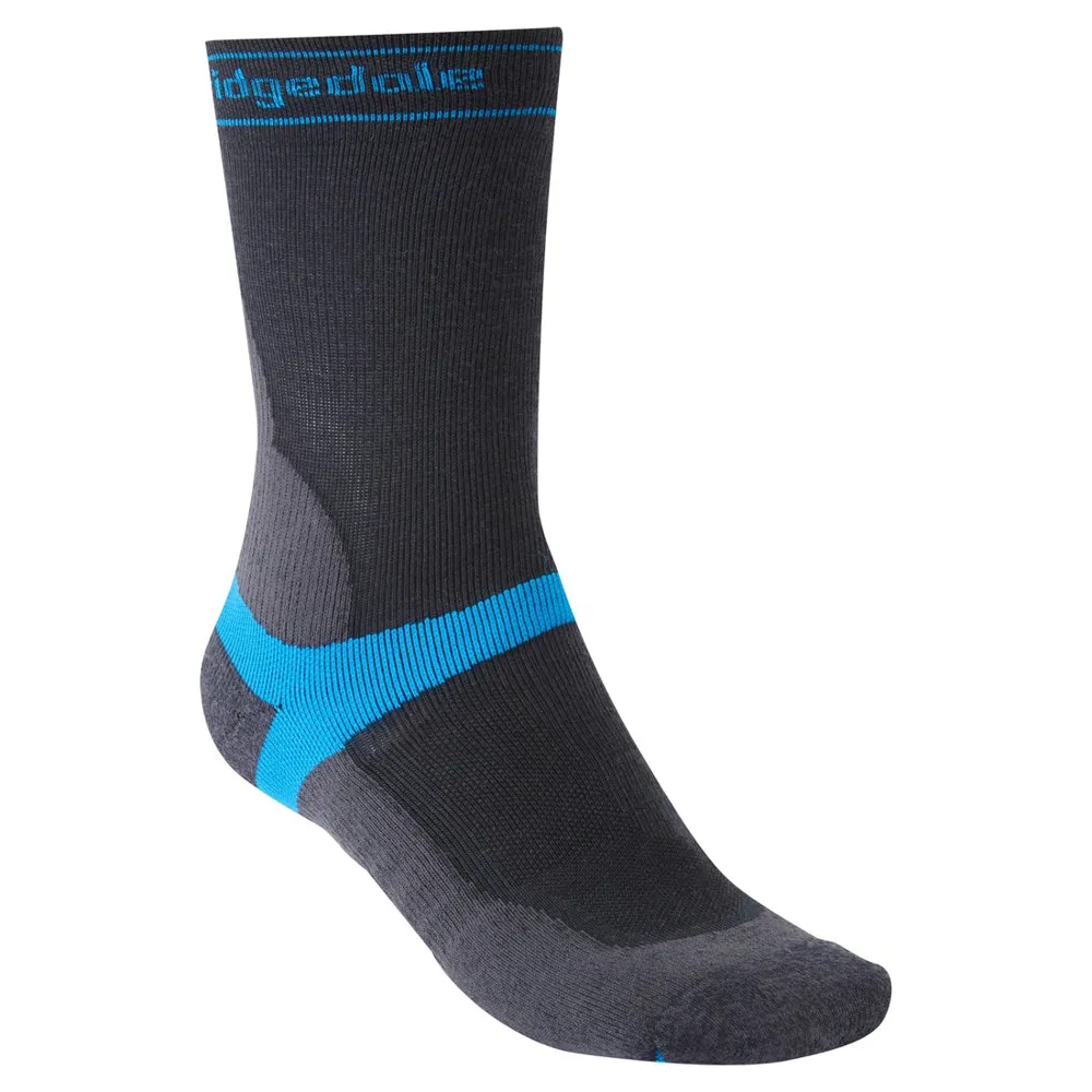 Bridgedale Mid Season Weight T2 Merino Sport Mtb Socks Dark Grey