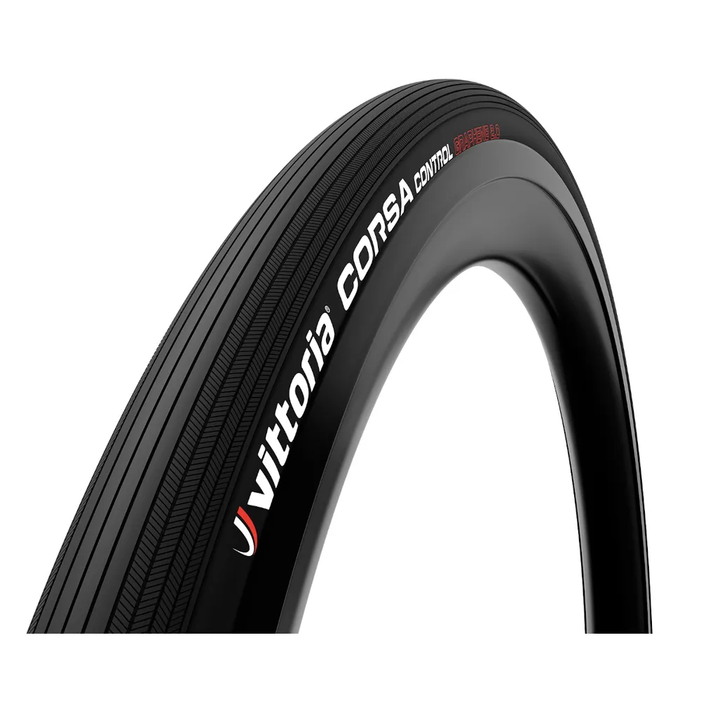 Vittoria Corsa Control Folding G2.0 Clincher Road Tyre Full Black