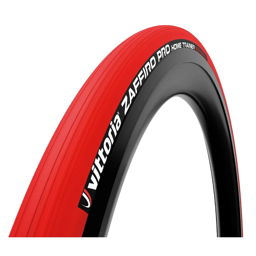 Vittoria Zaffiro Pro Home Trainer Folding Clincher 26x1.1in Training Tyre Red