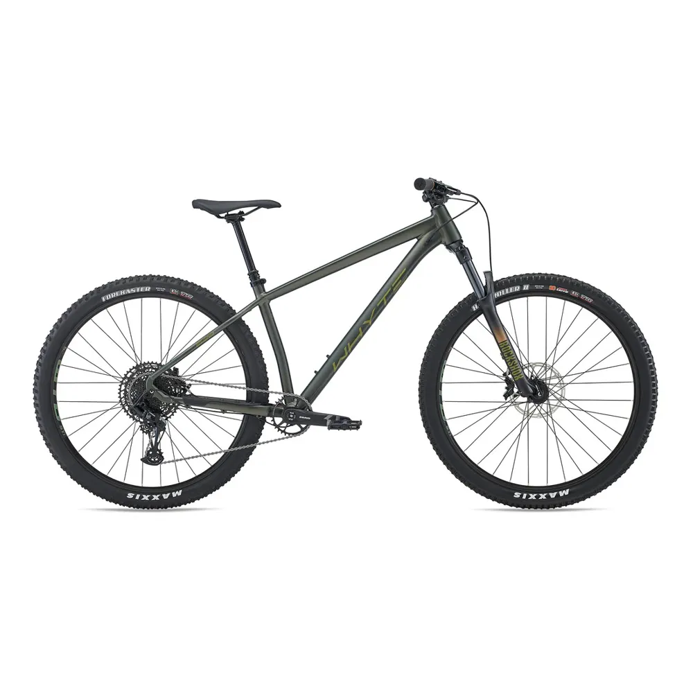 Whyte 629 Mountain Bike 2023 Matt Moss/heather/gold