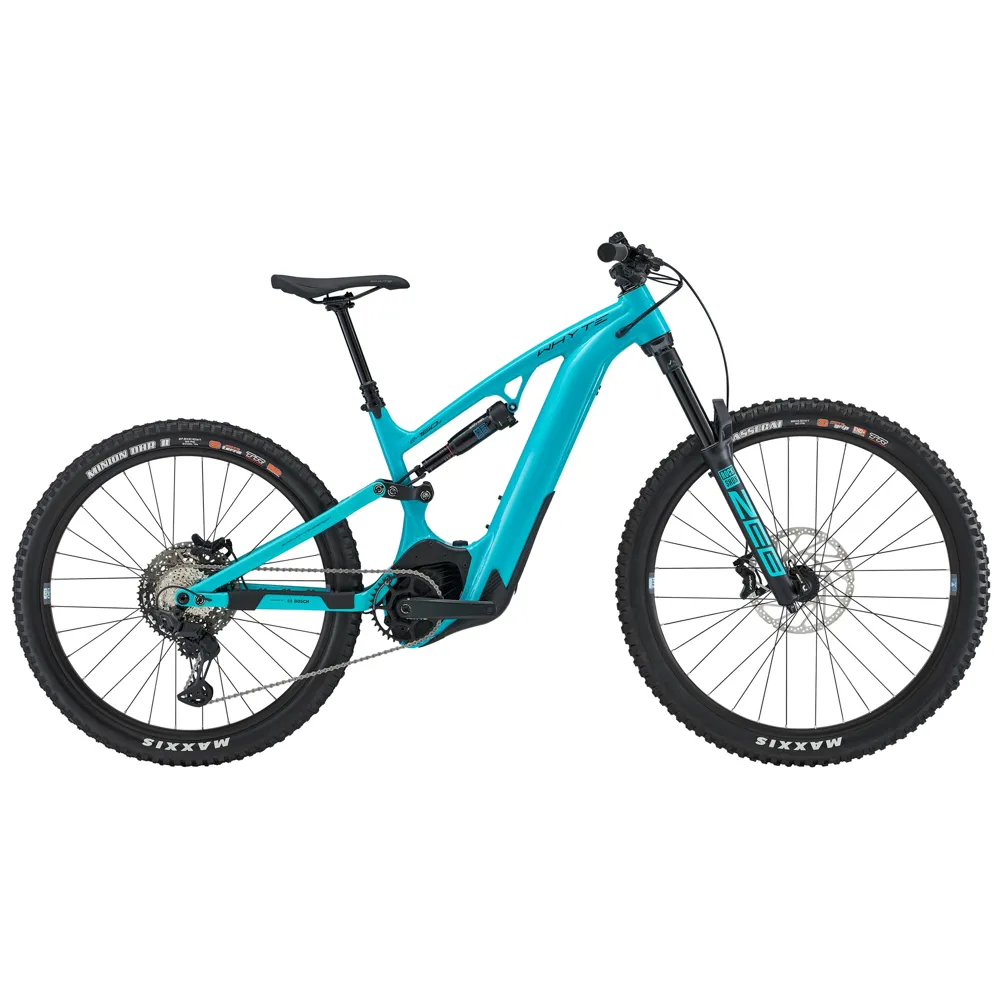 Whyte E160 S Mx/27.5 Enduro Electric Mountain Bike Gloss Turquoise 2023