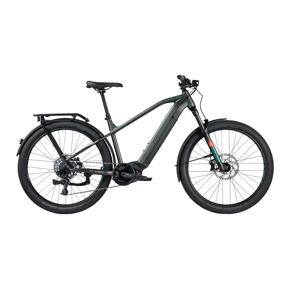 Whyte E-506 500wh Hybrid Electric Bike 27.5 2022 Moss Ocean/orange