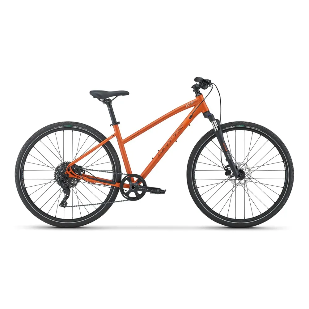 Whyte Ridgeway Womens Hybrid Bike Matt Burnt Orange/earth/grey