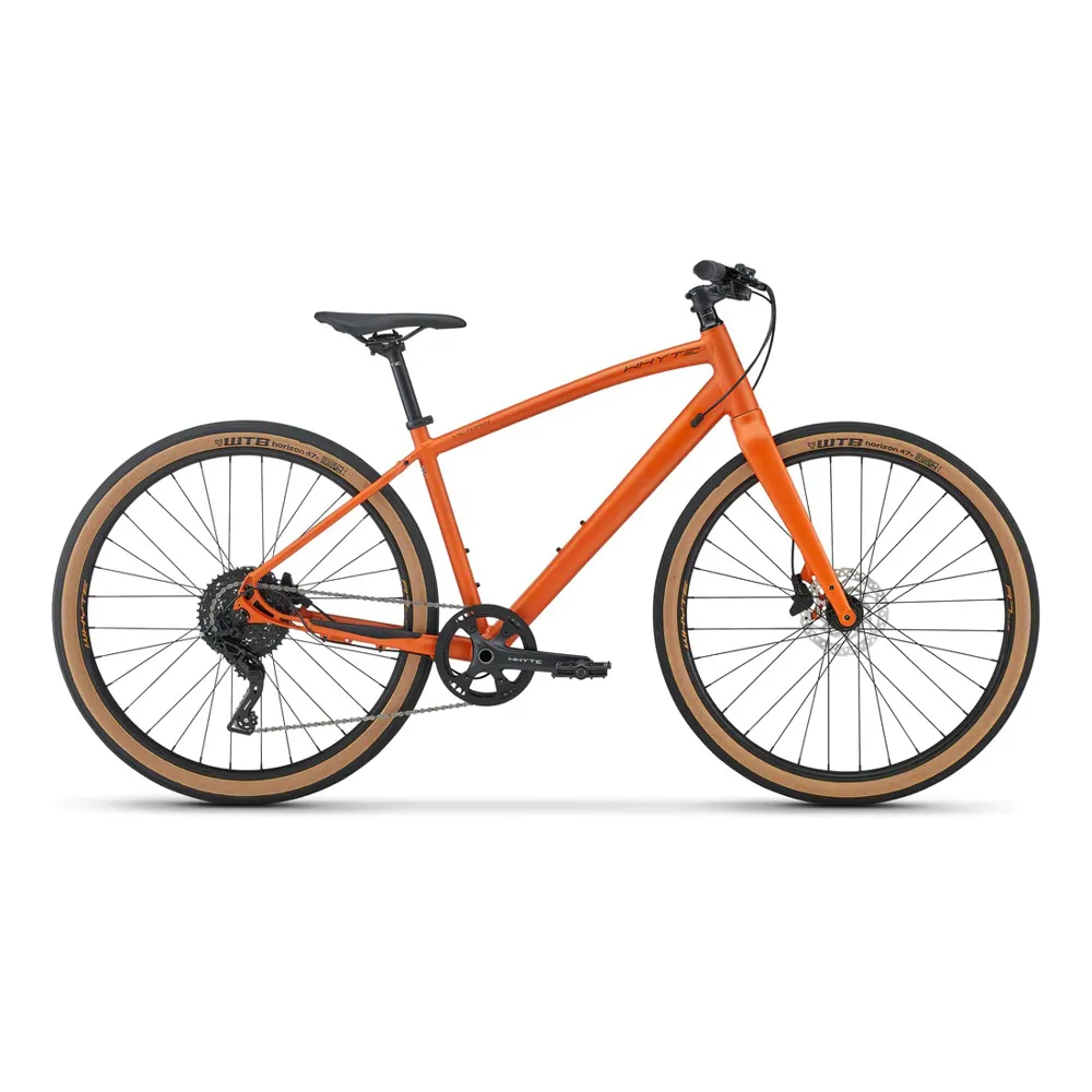Whyte Victoria Compact Hybrid Bike 2023 Matt Burnt Orange/earth/grey