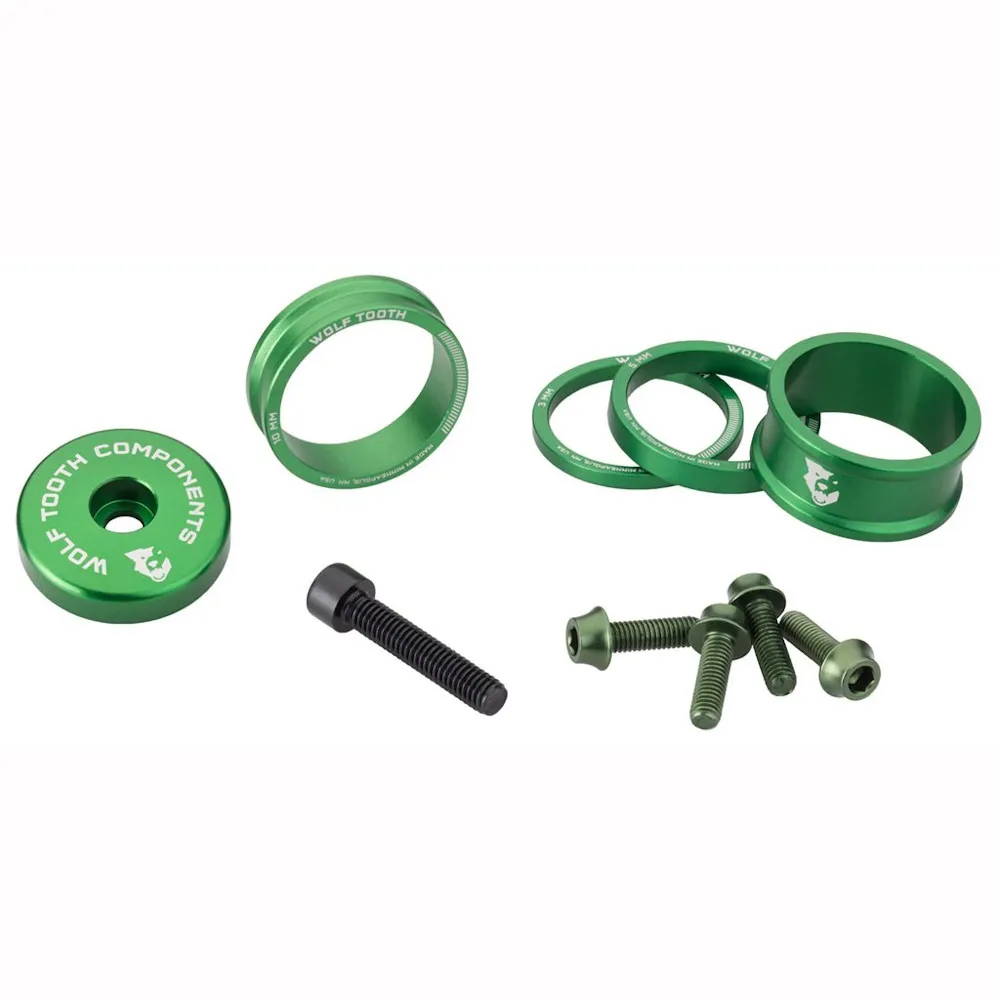 Wolf Tooth Anodized Bling Kit Green