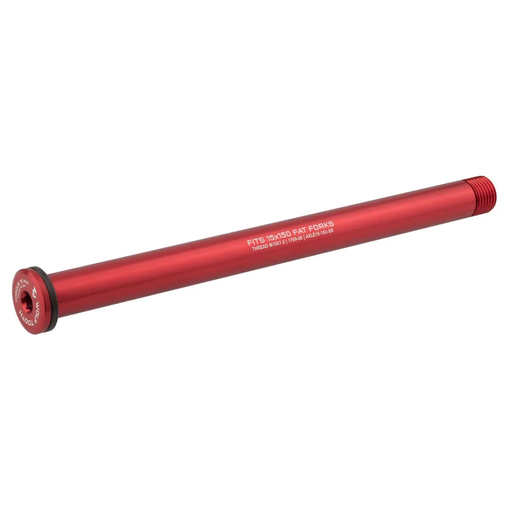 Wolf Tooth Axle For Rockshox And Fat Forks Red