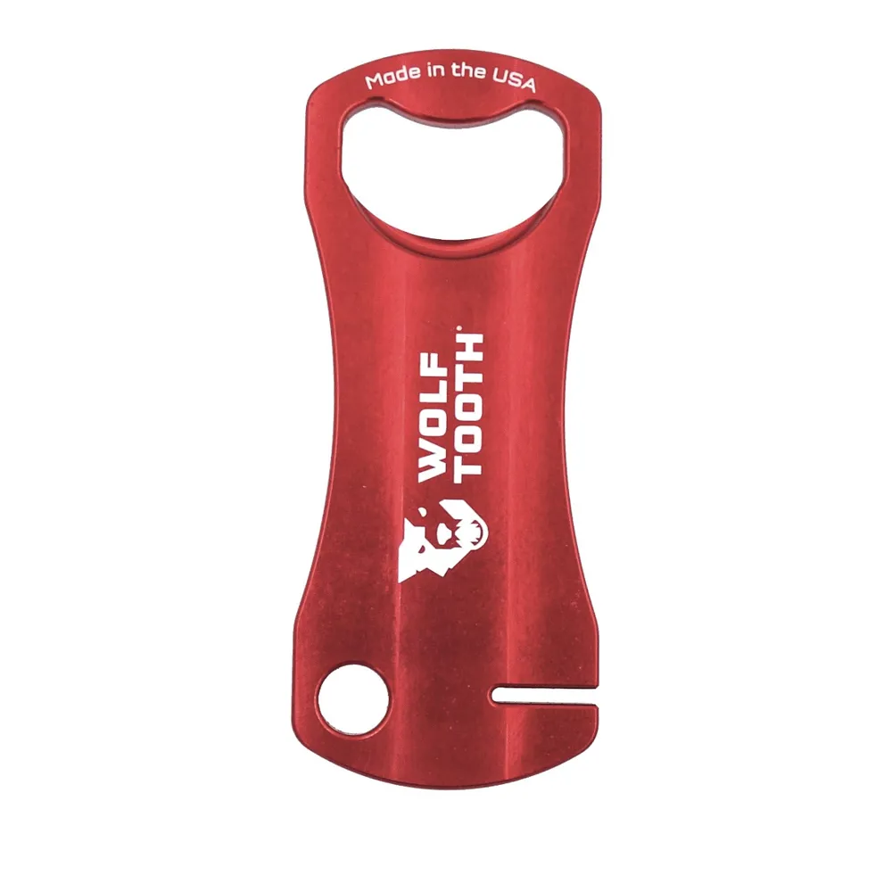 Wolf Tooth Bottle Opener Red