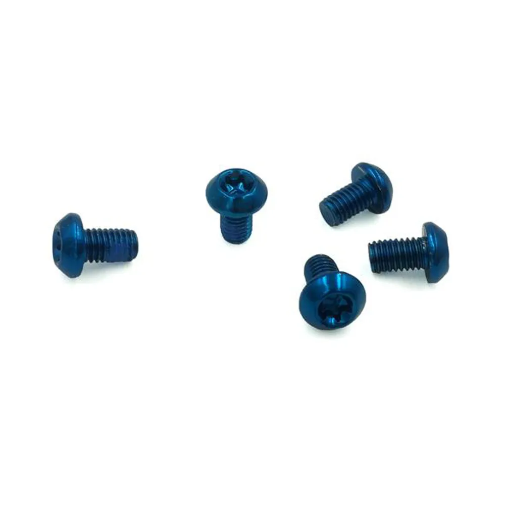 Wolf Tooth Camo Chainring Bolts Blue