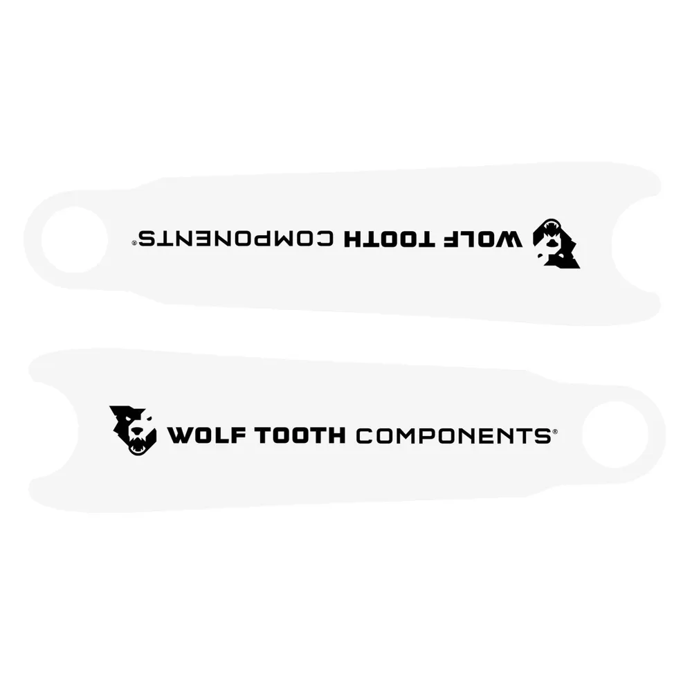 Wolf Tooth Crankskins Crank Arm Protectors Clear