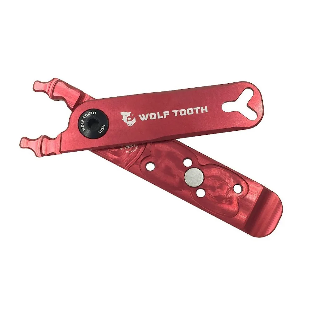 Wolf Tooth Pack Pliers Red/black