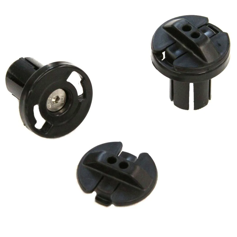 Wolf Tooth Pogie Bar End Plugs Black