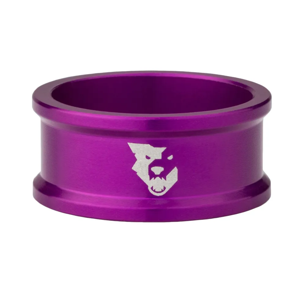 Wolf Tooth Precision Headset Spacers 5 Pack Purple