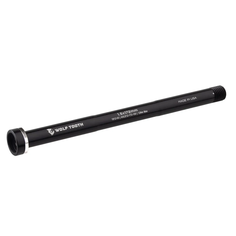 Wolf Tooth Wolf Axle For 12mm Rear Thru Axle Black