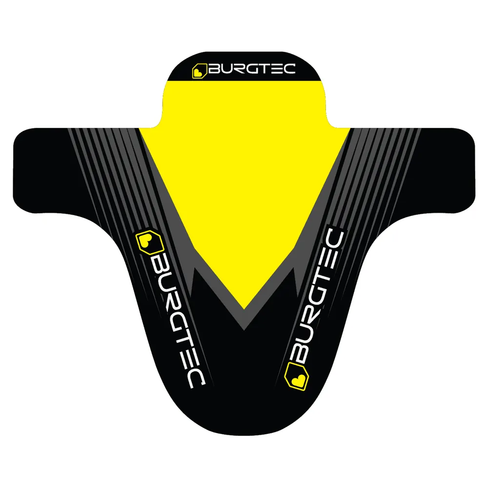 Burgtec Moto Mudguard Yellow/black