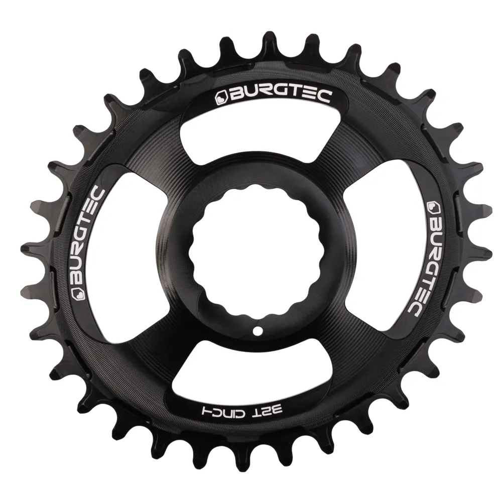 Burgtec Oval Thickthin Cinch Rf Chainring 32t Black