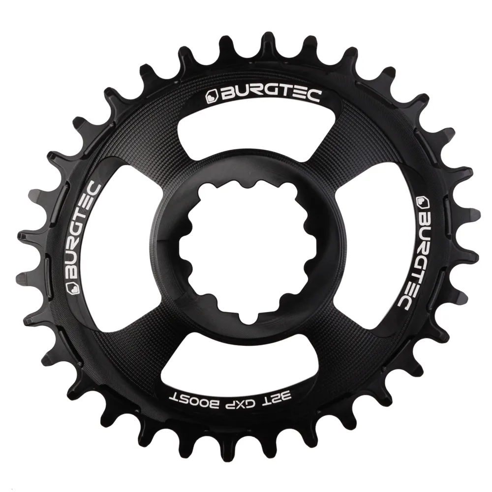 Burgtec Oval Thickthin Gxp Boost 3mm Offset Chainring 30t Black