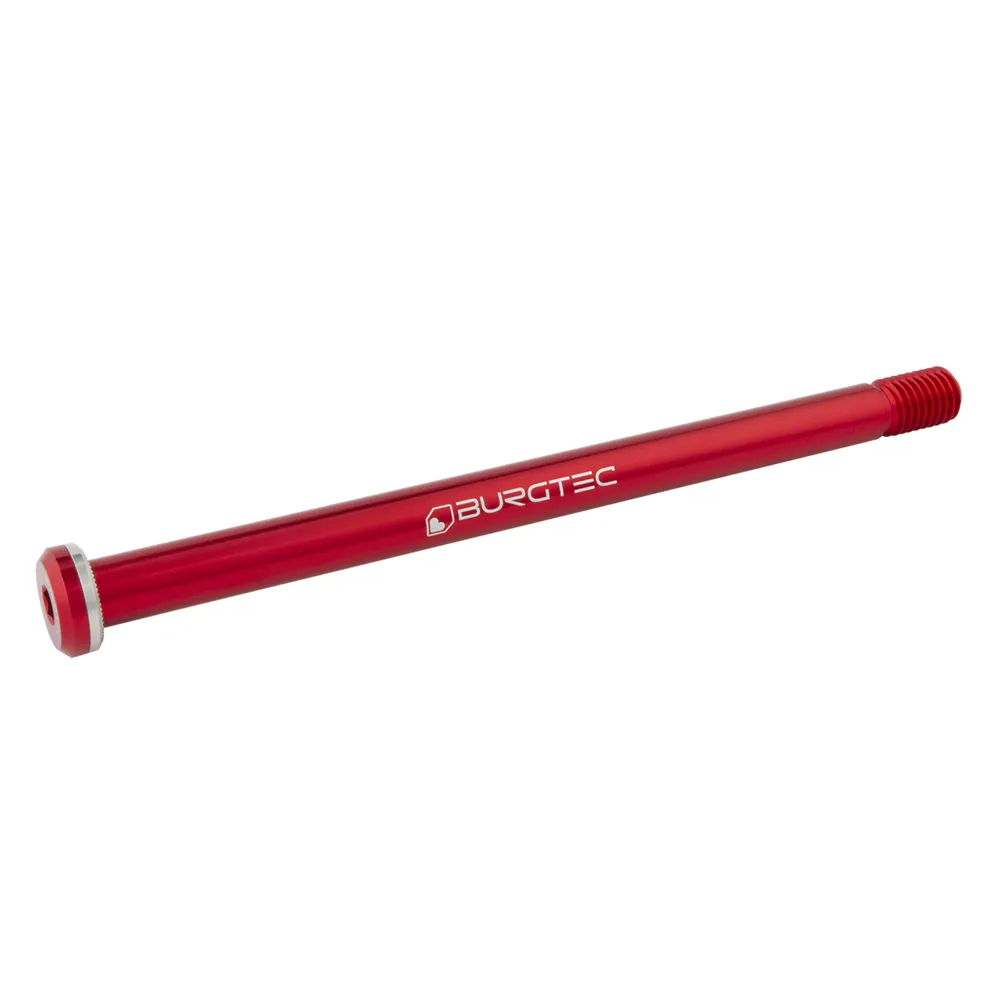 Burgtec Rear Axle 180mm X 12mm 1.75mm Pitch Race Red