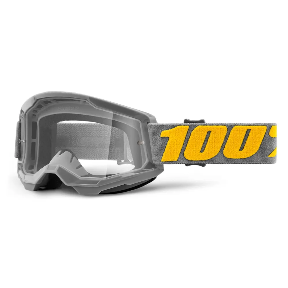 100 Percent Armega Goggles Clear Lens Royal Essential