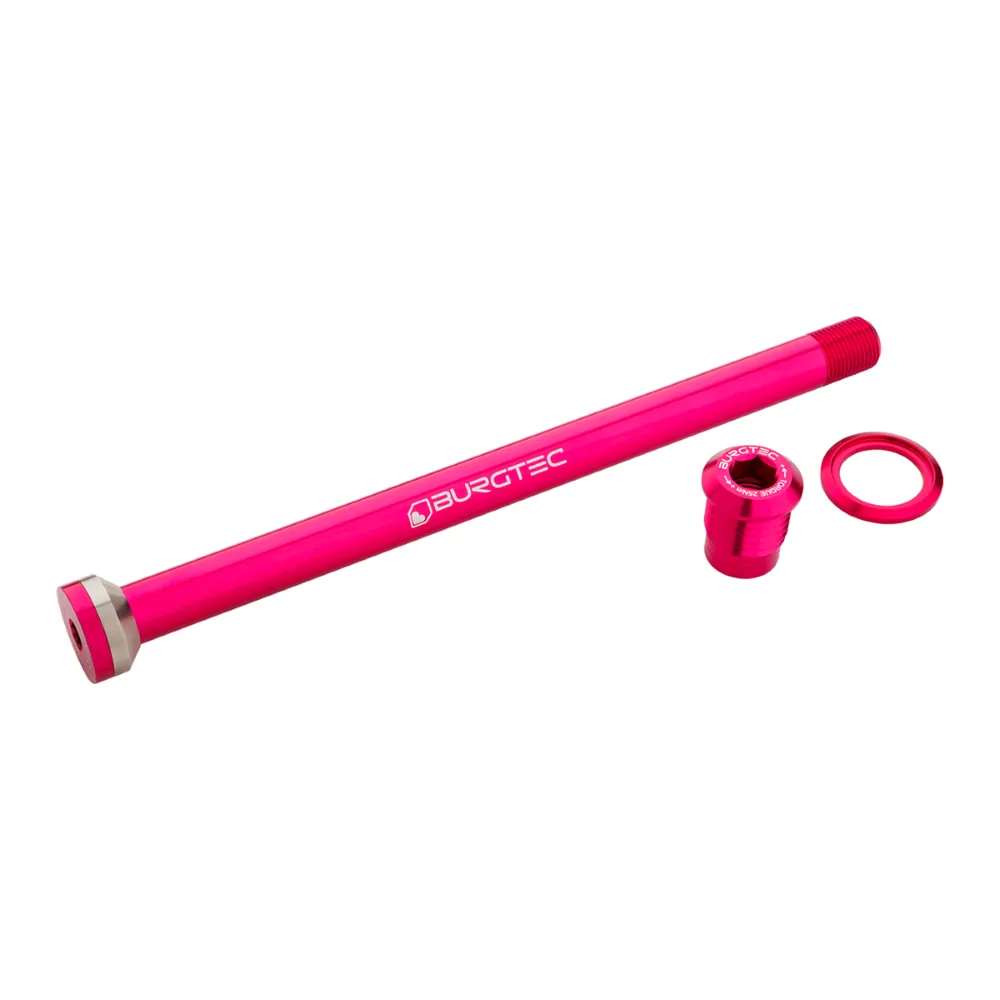 Burgtec Transition 175mm Rear Axle Toxic Barbie Pink