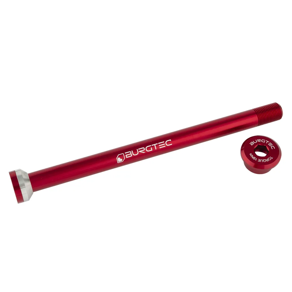 Burgtec Transition Rear Axle 171mm Race Red