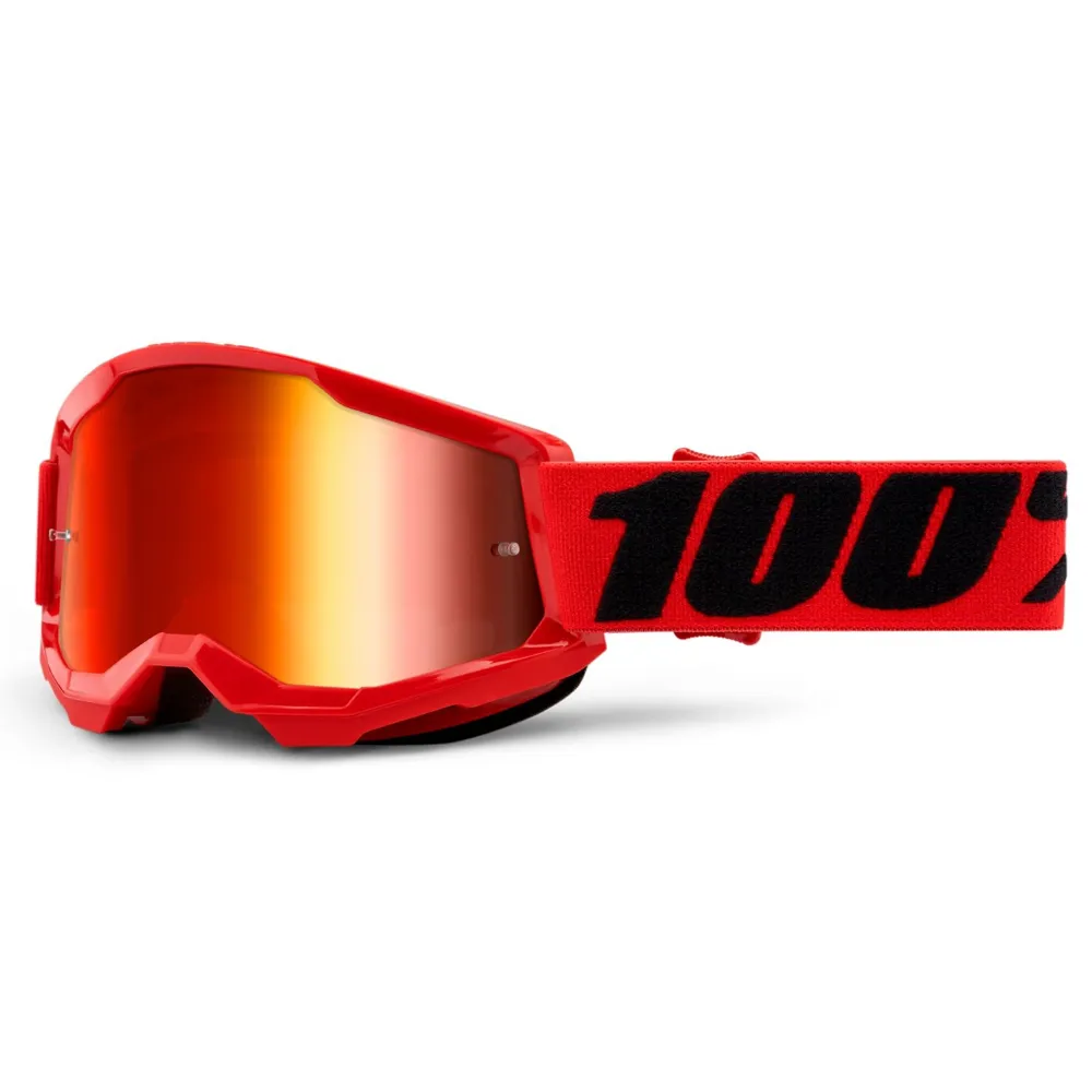 100 Percent Barstow Goggles Carlyle/true Red Lens