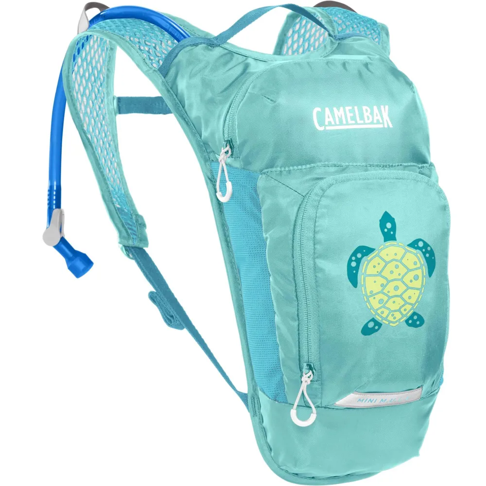 Camelbak Mini Mule Kids Hydration Pack 3l+1.5l Reservoir Turquoise/turtle