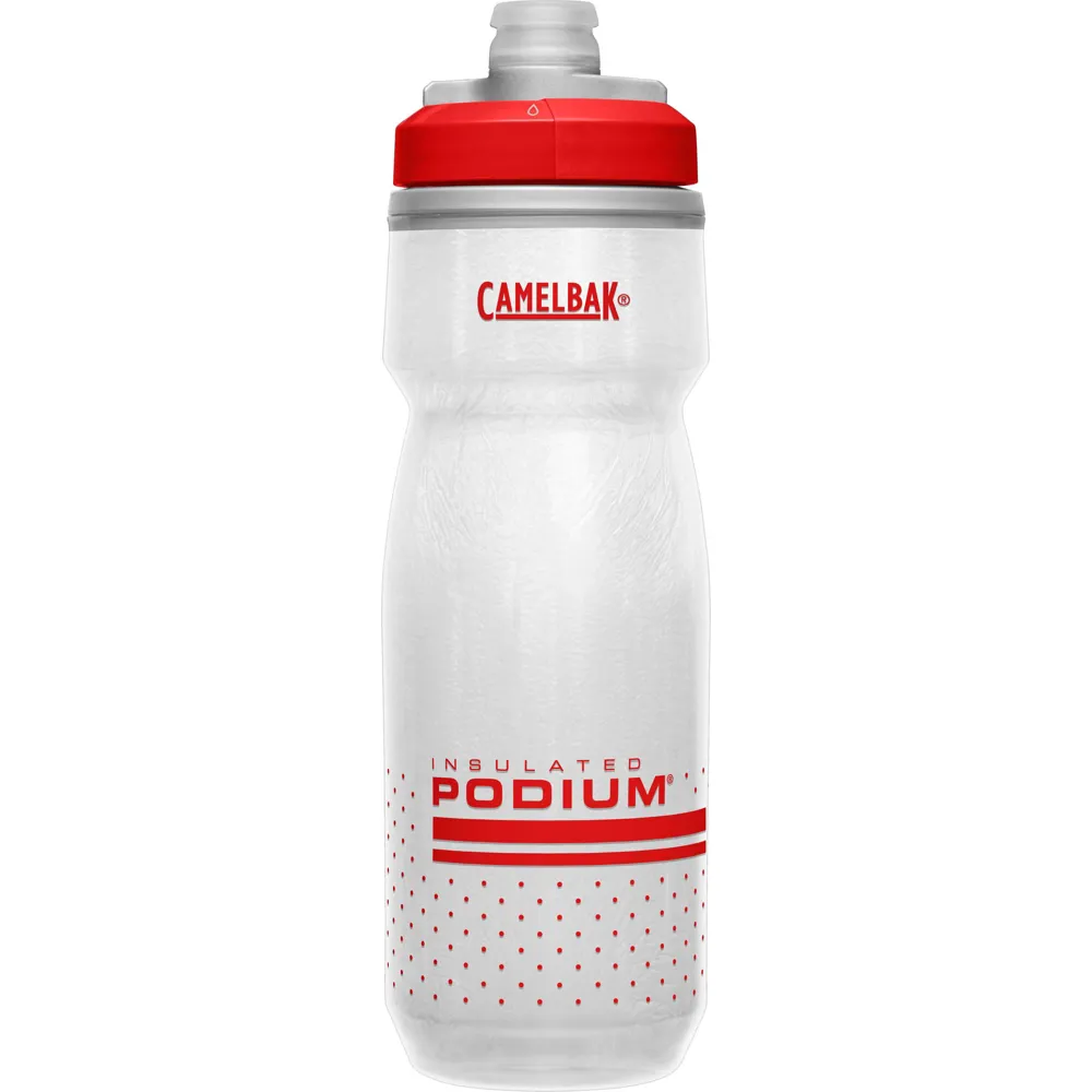 Camelbak Podium Chill Insulated Bottle 620ml Fiery Red/white
