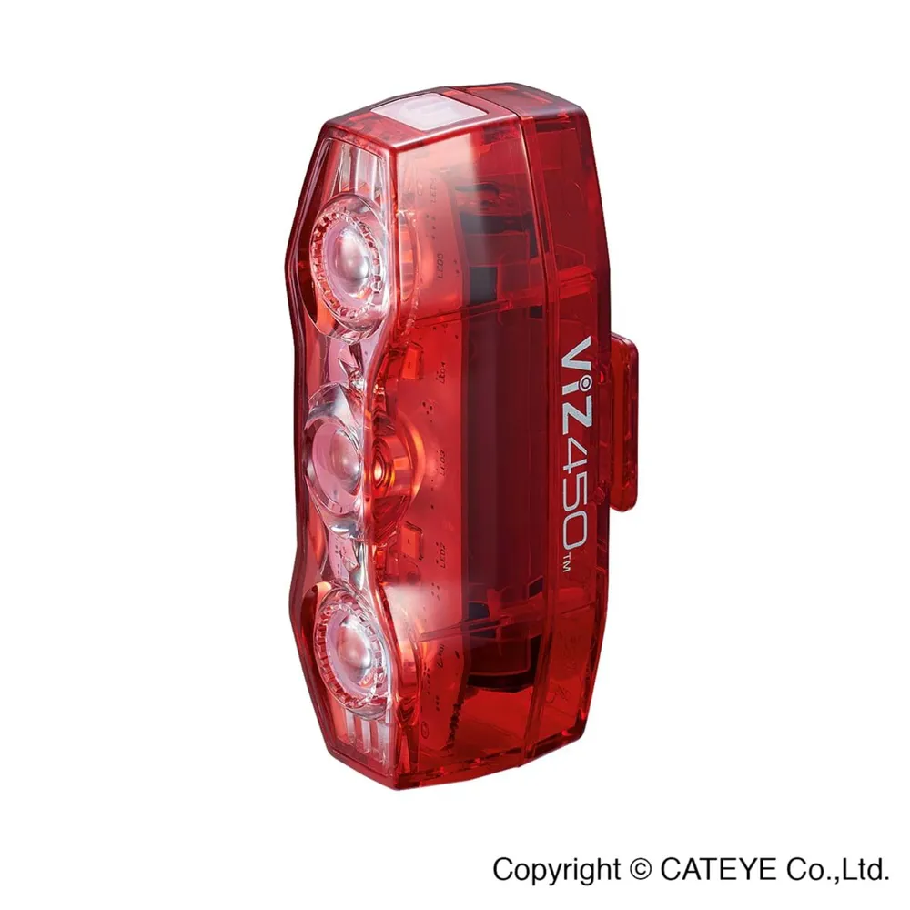Cateye Viz 450 Rear Light Red