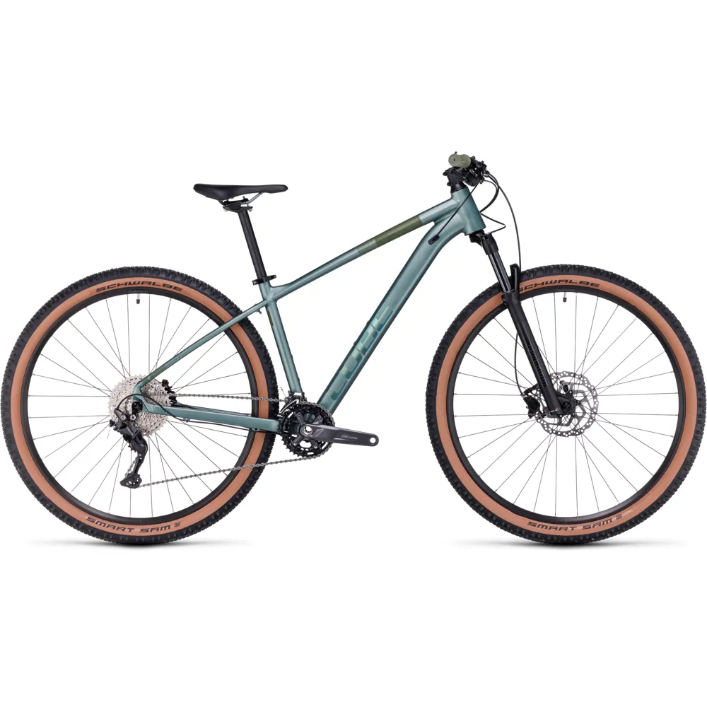Cube Access Ws Race Mountain Bike 2023 Spark Green/olive
